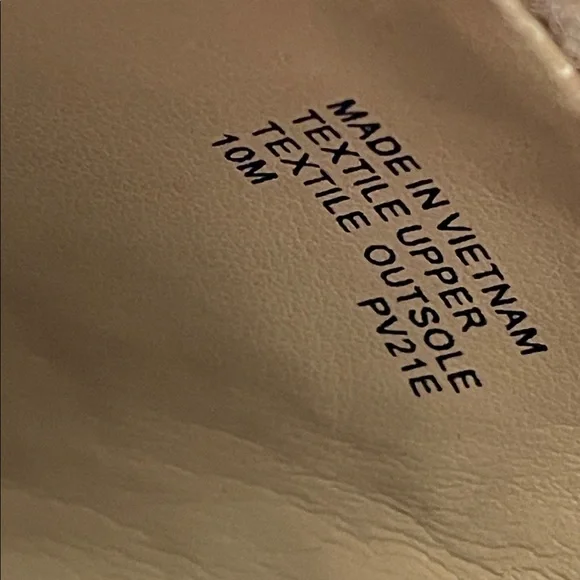 MICHAEL MICHAEL KORS Renee Pointed Toe Slip On Faux Fur Mule Slippers Shoes 10 - Picture 12 of 13